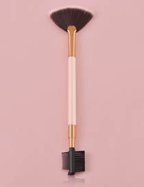 Fashion Pink Single Double Head Makeup Brush