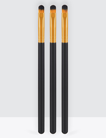 Fashion Black 3 Black Concealer Brushes