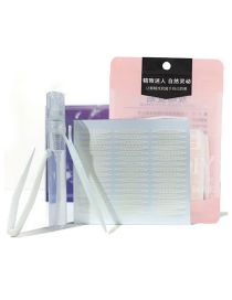Fashion Olive Model [240 Stickers] + Watering Can/tool Lace Mesh Olive Double Eyelid
