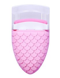Fashion Pink Portable Fish Scale Eyelash Curler