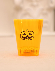 Fashion Pumpkin Halloween Candle Light Cup (with Battery)
