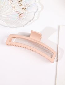 Fashion Frosted Korean Powder Frosted Rectangular Hollow Gripper