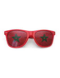 Fashion Morocco Pc Flag Square Large Frame Sunglasses