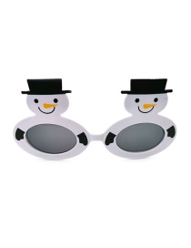 Fashion Snowman Grey Pc Christmas Sunglasses