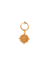 Fashion Rose Gold 16#(10pcs) Stainless Steel Diamond Star Piercing Navel Ring