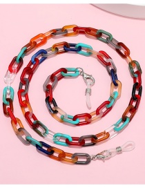 Fashion Color Colorful Acrylic Chain Halter Neck Glasses Chain