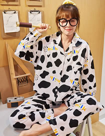 Fashion Cows Pure Cotton Geometric Print Pajama Set