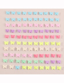 Fashion Butterfly 100 Random Combinations Of Resin Butterfly Bear Accessories