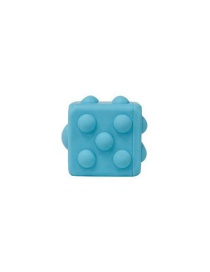 Fashion Light Blue Silicone Rubik's Cube Decompression Toy