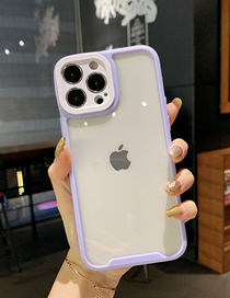 Fashion Triple 1-purple-iphone Xr Pc All-inclusive Iphone Case