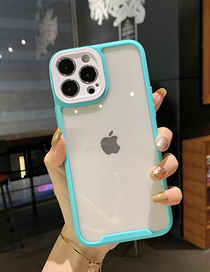 Fashion Three-in-one 1-blue-iphone 12pro Pc All-inclusive Iphone Case