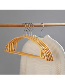 Fashion Orange Household Wide-shoulder Seamless Drying Rack