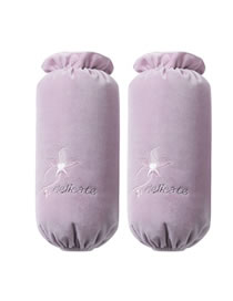 Fashion Purple Anti-dirty And Wear-resistant Crystal Velvet Sleeves