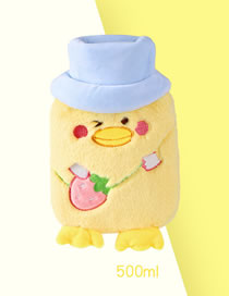 Fashion Fat Duck-yellow Plush Cartoon Hot Water Bottle