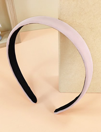 Fashion Pink Thin Thin Sponge Headband Fabric Thin Version Thin Sponge Headband