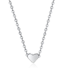 Fashion 2# Alloy Peach Heart Necklace