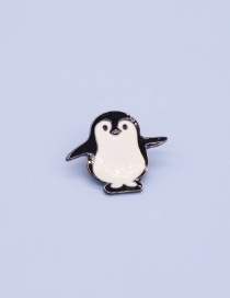 Fashion Big Penguin Alloy Cartoon Animal Brooch