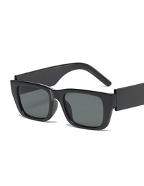 Fashion Black Small Frame Square Sunglasses