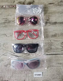 Fashion Photo Color Alloy Pc Large Frame Sunglasses Set