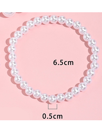 Fashion 0.5mm Diameter A31-2-3-6 Pearl Beaded Bracelet
