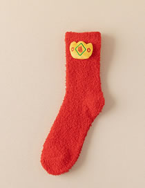 Fashion Ingots Coral Fleece Ingot Thickened Socks