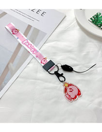 Fashion Bracelet-107 Star Kirby Cartoon Printing Heat Transfer Mobile Phone Lanyard