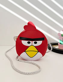 Fashion Chick Red Pu Chick Cord Crossbody Bag