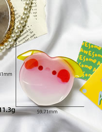 Fashion Shaped Drop Stent - Peach Drip Cartoon Peach Airbag Holder