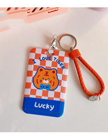 Fashion 5 # Lucky Tiger Head Cartoon Lucky Tiger Head Card Set