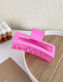 Fashion Pink Frosted Square Gripper