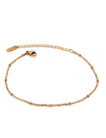Fashion Gold-bracelet Titanium Steel Geometric Chain Bracelet