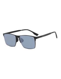 Fashion M03 Metal Square Large Frame Sunglasses