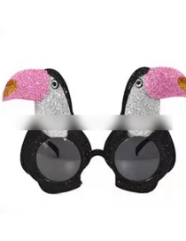 Fashion Black Parrot Abs Toucan Sunglasses