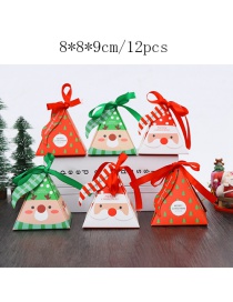 Fashion 932#12 Sets Paper Christmas Gift Cards