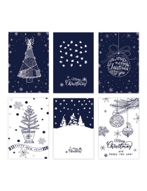 Fashion A Set Of 426#6 Sheets (with Envelope) Paper Christmas Gift Card With Envelope