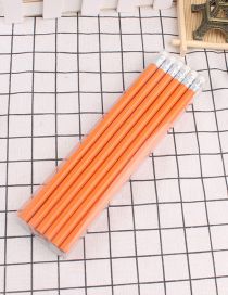 Fashion Orange Children's Round Pencil