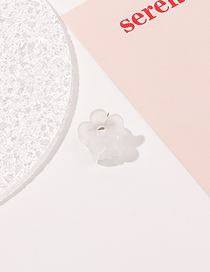 Fashion Mini Flower Grabber - White Pc Small Flower Gripper