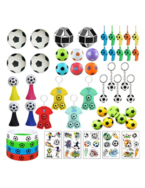 Fashion 51 Sets Of 2 Plastic Geometric Soccer Playset