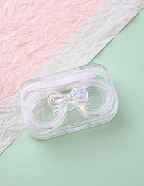 Fashion Corporal Fund-colorful Bow Plastic Bow Contact Lenses Box