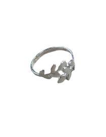 Fashion Sapling Bronze Zirconium Sapling Open Ring