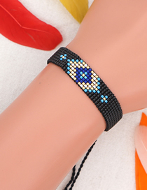 Fashion Eye Rice Beads Hand-woven Eye Beaded Bracelet