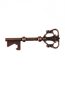 Fashion Bronze Alloy Lock Corkscrew