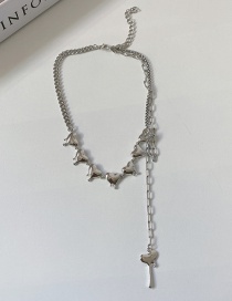 Fashion Love Necklace Love Tassel Long Brooch