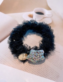 Fashion Star Models Bow Bear Lace Sequin Hair Tie