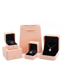 Fashion Tote Bag Pink Octagonal Jewelry Box