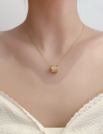 Fashion Gold Color Xiaoman Waist Zircon Necklace