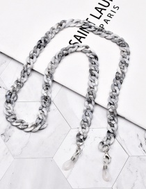 Fashion Marble Acrylic Chain Glasses Chain