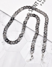 Fashion Gray Acrylic Chain Glasses Chain