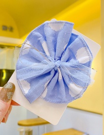 Fashion Blue Big Flower Hairpin Big Flower Hairpin