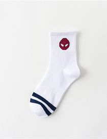 Fashion Spiderman Maple Leaf Batman Captain America Stockings